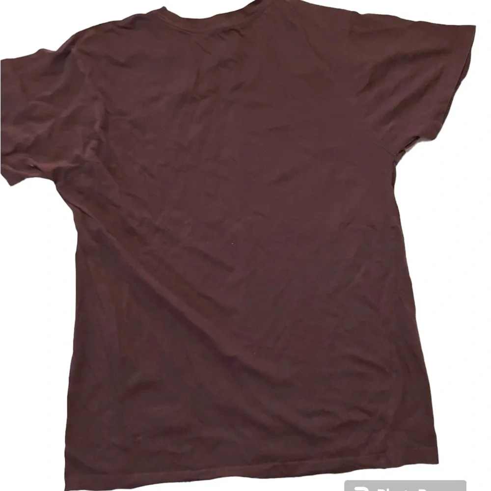Sean John T-shirt Men’s M Brownish Purple Gold Logo - Picture 2 of 3